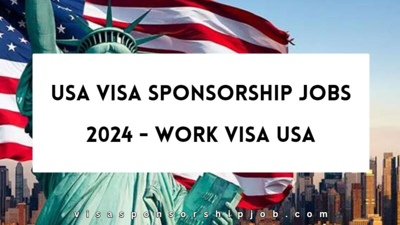 Store Manager Job with Visa Sponsorship In USA – APPLY NOW